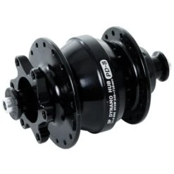 Shutter Precision PD-8 Hub Dynamo - 6-Bolt - QR 9x100mm - Black