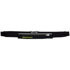 Nathan Sports Mirage Pak Adjustable Running Belt - Black