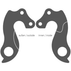 Ghost GRH-25bl / EZ1858 Derailleur Hanger