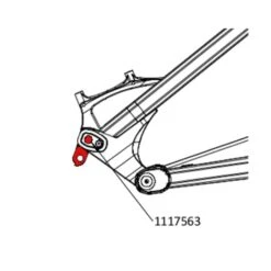 Simplon 1117563 Derailleur Hanger For Kuro 275 Alu / Razorblade 29 / E-KIBO / KIBO 275 Alu 2016 -Fietsonderdelen 183276 02 d 335300
