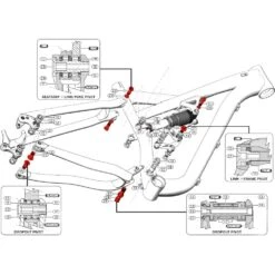 Specialized S160500003 Bolt Kit For Camber 2016