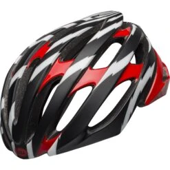 Bell Stratus MIPS Helm - Vertigi Mat/gl Black/red/white
