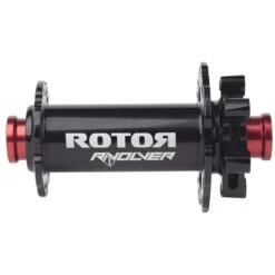 Rotor RVOLVER MTB Front Hub - 6 Bolt - 15x110mm Boost - Black