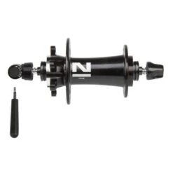 Novatec D791SB/A-15 4 In 1 Front Hub - Disc - 9x100mm QR - 32 Hole - Black