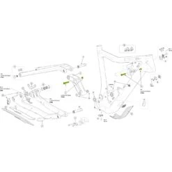 Cannondale K36018 Shock Bolts For Jekyll Alloy MY18