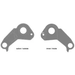 Ghost GHM09-022 / FRHG0022 Derailleur Hanger - Shimano Direct Mount