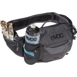 EVOC Hip Pack Pro 3 L Heuptas + 1.5 L Drinkzak - Black/Carbon Grey -Fietsonderdelen 300825 05 d 614460