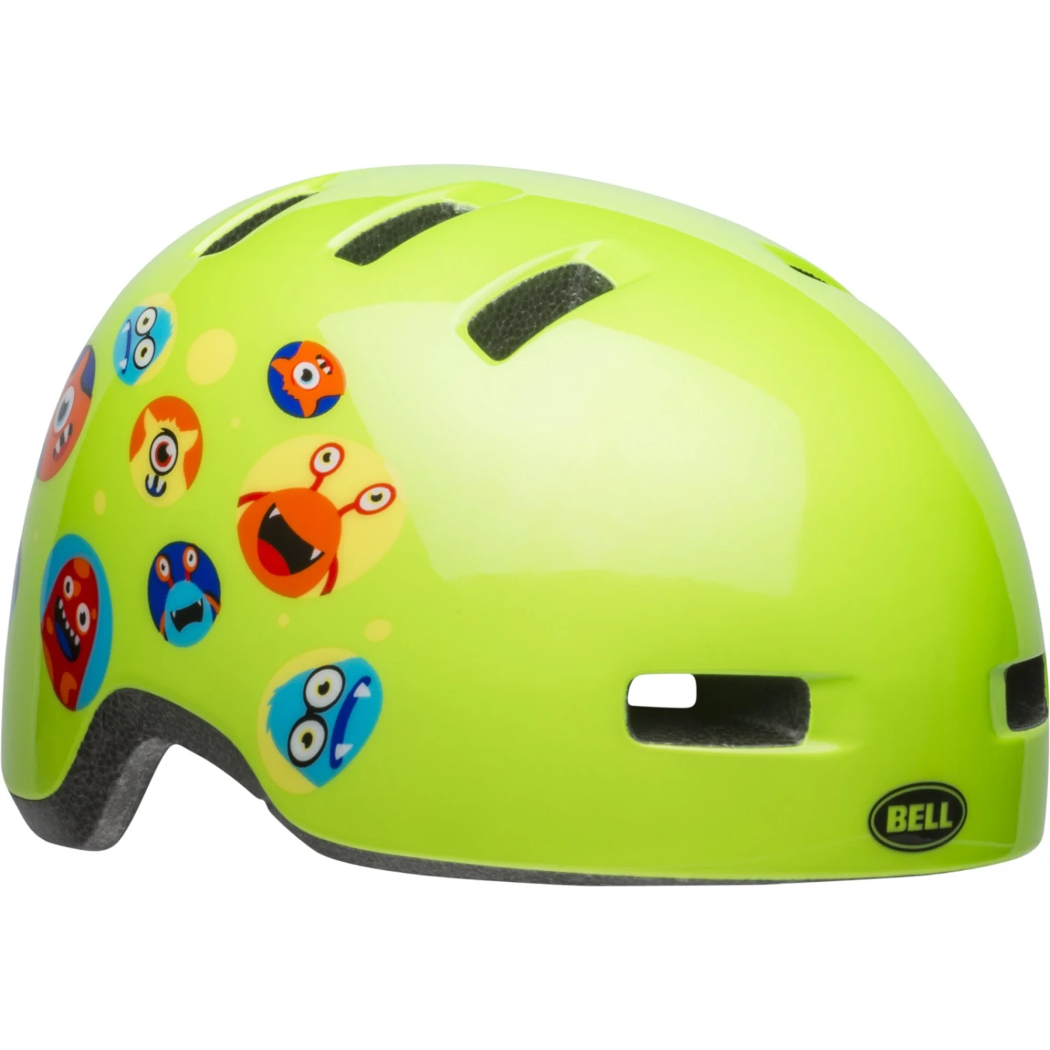 Bell Lil Ripper Kinder-Fietshelm - Green Monster 6 Bell Lil Ripper Kinder-Fietshelm - Green Monster - Afbeelding 4