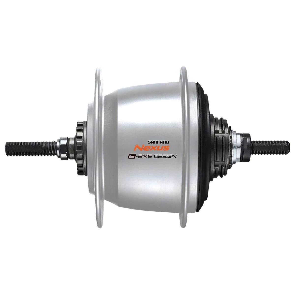 Shimano Nexus STePS SG-C7000-5R/5V Internal Gear Hub For E-Bike - Rim Brake - 10x135mm Nut Type - 5-Speed - Silver 4 Shimano Nexus STePS SG-C7000-5R/5V Internal Gear Hub For E-Bike - Rim Brake - 10x135mm Nut Type - 5-Speed - Silver - Afbeelding 2