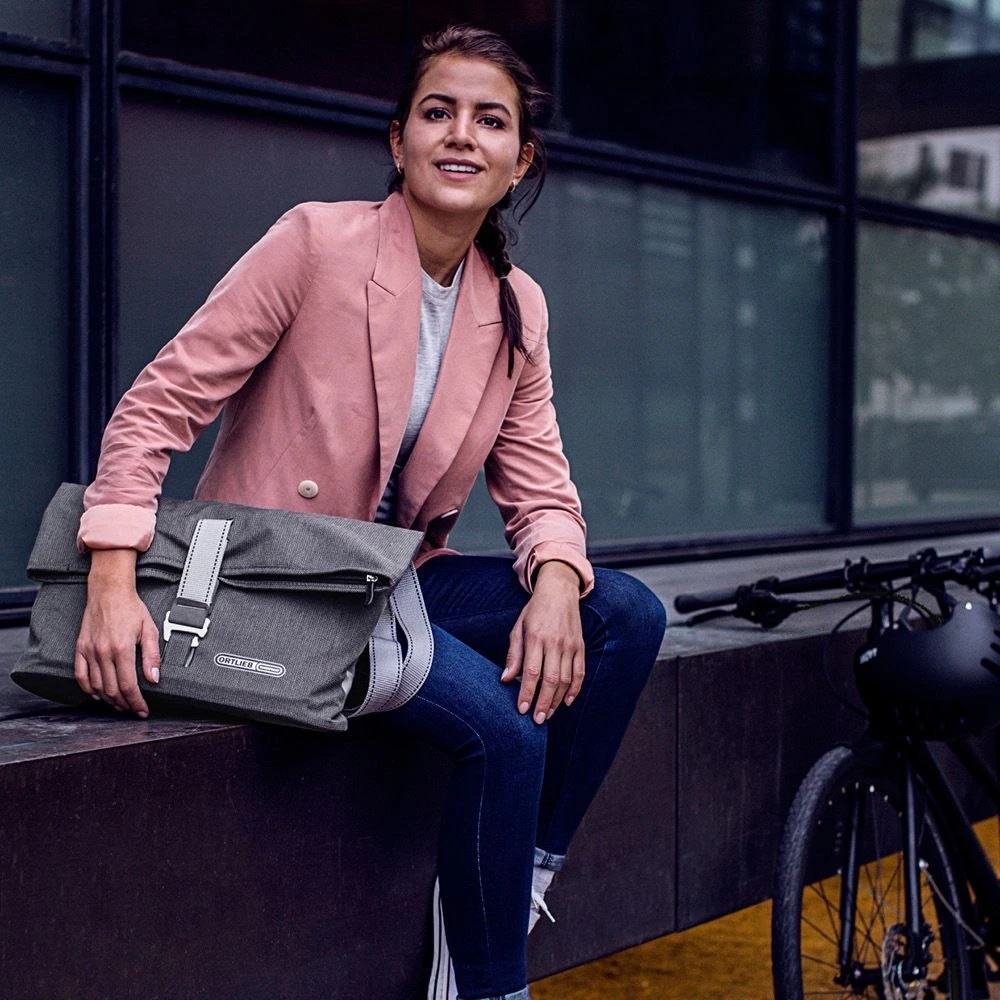 ORTLIEB Twin-City Urban - QL2.1 Schouder- & Fietstas - 9L - Pepper 12 ORTLIEB Twin-City Urban - QL2.1 Schouder- & Fietstas - 9L - Pepper - Afbeelding 10