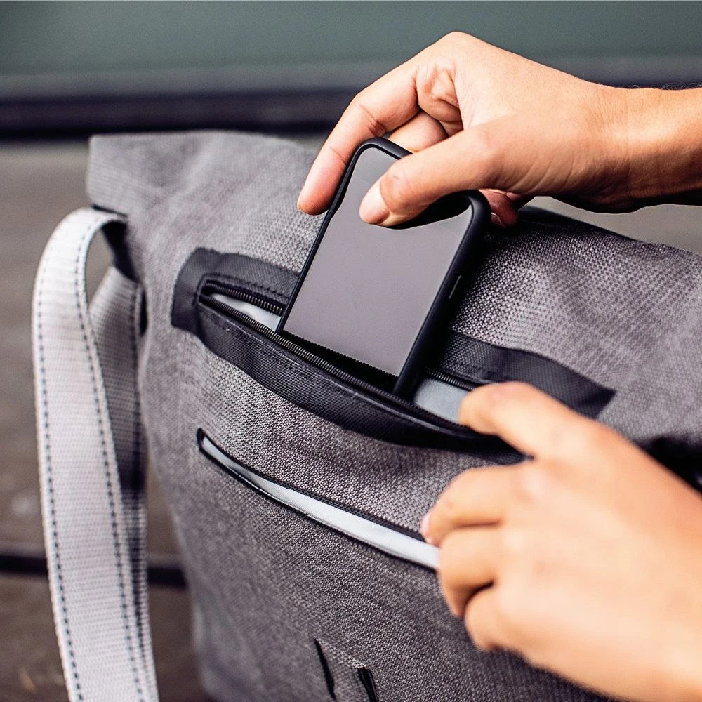 ORTLIEB Twin-City Urban - QL2.1 Schouder- & Fietstas - 9L - Pepper 14 ORTLIEB Twin-City Urban - QL2.1 Schouder- & Fietstas - 9L - Pepper - Afbeelding 12