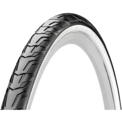 Continental Ride City Wire Bead Tire - 28x1.6 Inches - Black/white Reflex