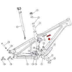 BMC Lockbody Cover For Speedfox 01/02 As From 2018 - 301198