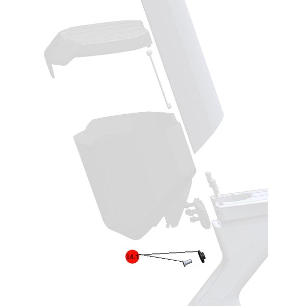 BMC Rear Box Mount For Timemachine 01 / 02 As From 2018 - 301173 4 BMC Rear Box Mount For Timemachine 01 / 02 As From 2018 - 301173 - Afbeelding 2