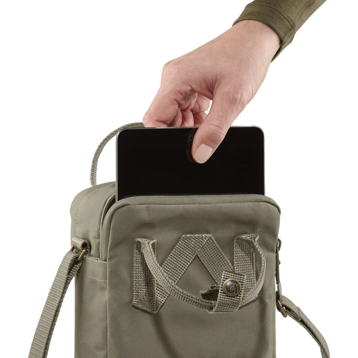 FJÄLLRÄVEN Fjällräven Kånken Sling Schoudertas 2.5L - Frost Green/peach Pink 6 FJÄLLRÄVEN Fjällräven Kånken Sling Schoudertas 2.5L - Frost Green/peach Pink - Afbeelding 4