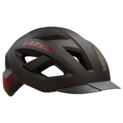 Lazer Cameleon + Net Helmet - Matte Black Red