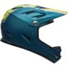 Bell Sanction Helm - Matte Blue/hi-viz -Fietsonderdelen 356416 00 d 765720
