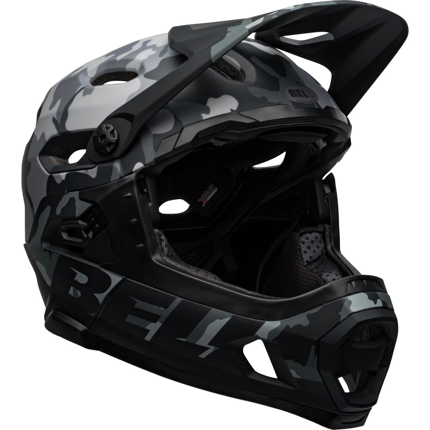 Bell Super DH Spherical Helm - Matte/gloss Black Camo 4 Bell Super DH Spherical Helm - Matte/gloss Black Camo - Afbeelding 2