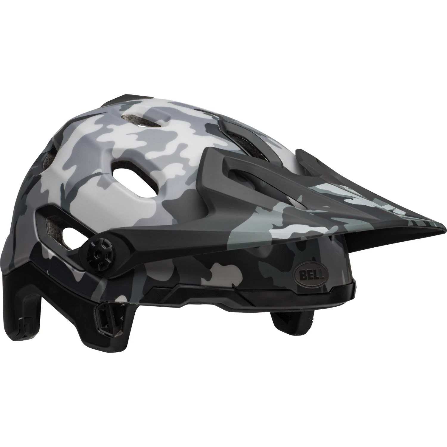 Bell Super DH Spherical Helm - Matte/gloss Black Camo 11 Bell Super DH Spherical Helm - Matte/gloss Black Camo - Afbeelding 9