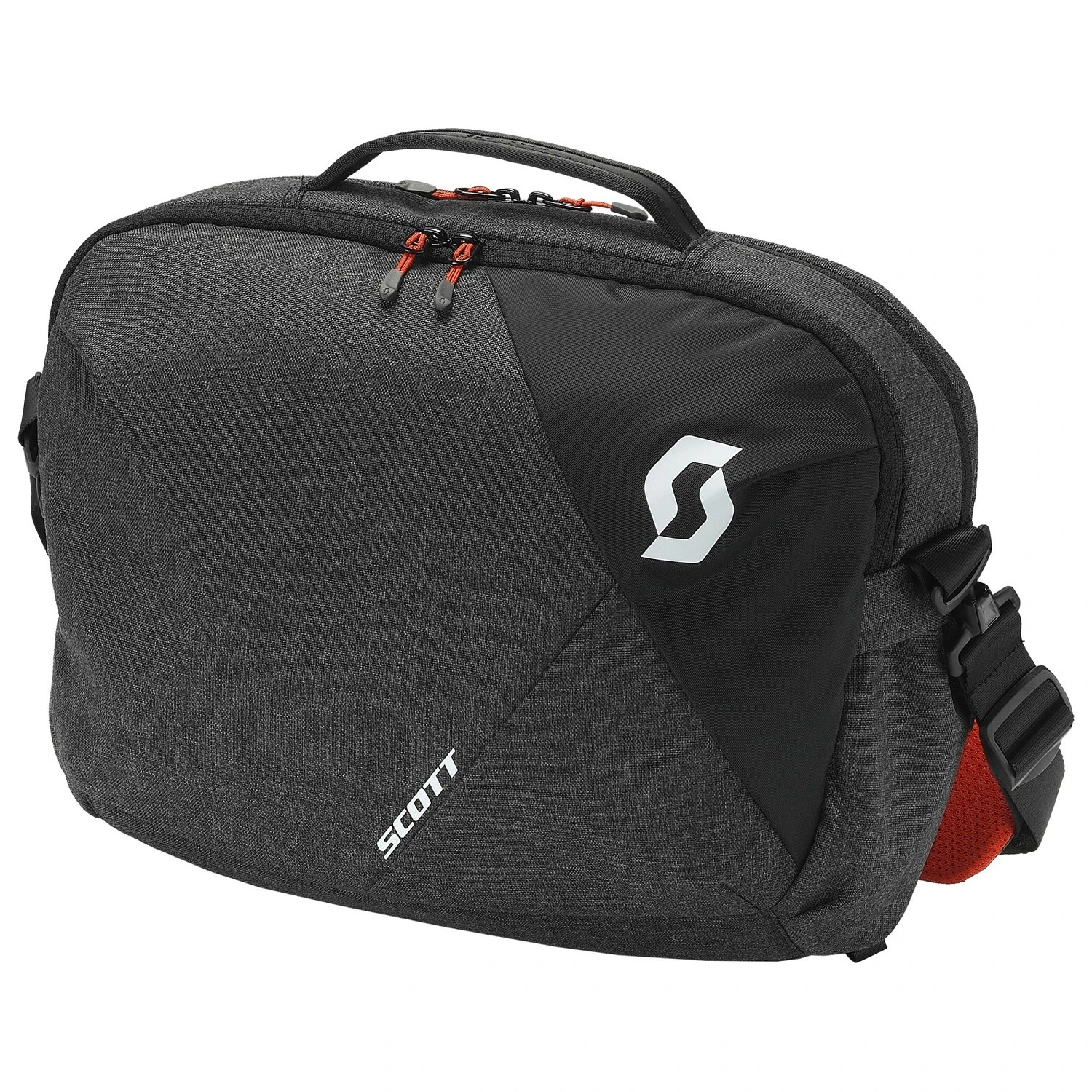 SCOTT Messenger 18 Bag - Dark Grey/red Clay 3 SCOTT Messenger 18 Bag - Dark Grey/red Clay