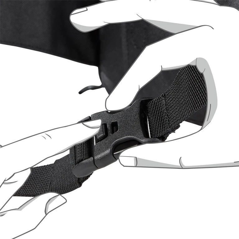 Jack Wolfskin Upgrade Heuptas - Zwart 8 Jack Wolfskin Upgrade Heuptas - Zwart - Afbeelding 6