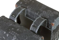 Basil Bohème Double Bag Fietstas 35L - Charcoal -Fietsonderdelen basil boheme doppelte fahrradtasche 35 liter charc c 873666