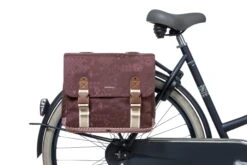 Basil Bohème Double Bag Fietstas 35L - Fig Red -Fietsonderdelen basil boheme doppelte fahrradtasche 35 liter rot f 873641