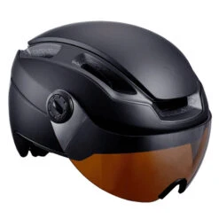 BBB Cycling Indra Faceshield BHE-56F Helm - Matt Black / Smoke