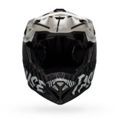 Bell Full-10 Spherical Helm - Mat/glanzend Wit/zwart Fasthouse -Fietsonderdelen bell full 10 spherical full face mountain bike helmet fasthouse matte gloss white black front 1477680