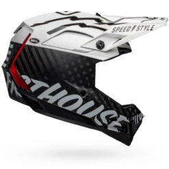 Bell Full-10 Spherical Helm - Mat/glanzend Wit/zwart Fasthouse