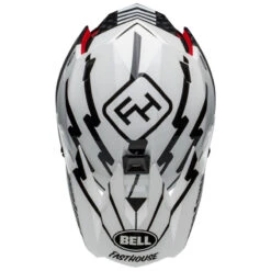 Bell Full-10 Spherical Helm - Mat/glanzend Wit/zwart Fasthouse -Fietsonderdelen bell full 10 spherical full face mountain bike helmet fasthouse matte gloss white black top 1477685