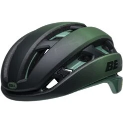 Bell XR Spherical Helm - Matte/gloss Greens Flare