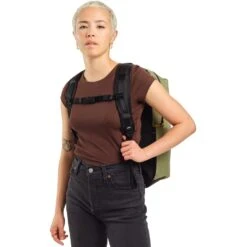 CHROME Ruckas Backpack - Rugzak - 23 L - Oil Green -Fietsonderdelen bg 346 oilg ruckas backpack rucksack 23 l oil green 5 1467352