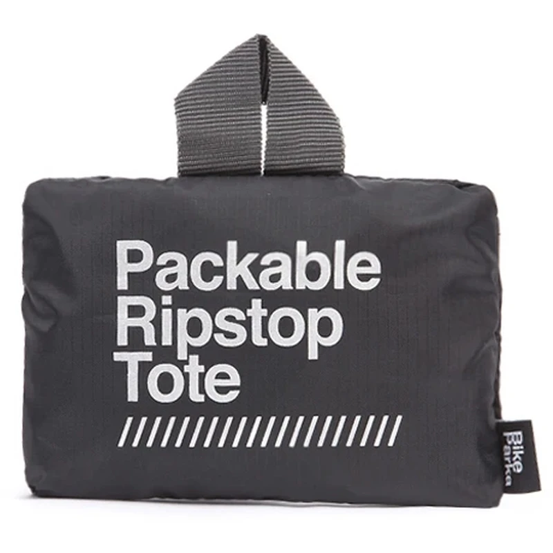 BikeParka Packable Ripstop Tote Bag - Ink 5 BikeParka Packable Ripstop Tote Bag - Ink - Afbeelding 3