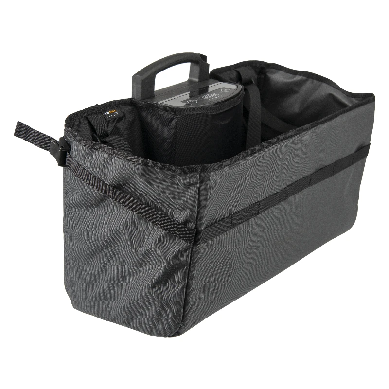 Brompton E-Basket Fietstas - Dark Grey 4 Brompton E-Basket Fietstas - Dark Grey - Afbeelding 2