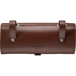 BROOKS ENGLAND Brooks Challenge Leren Zadeltas 0,5L - Bruin -Fietsonderdelen brooks challenge leather saddle bag brown 3 1421572