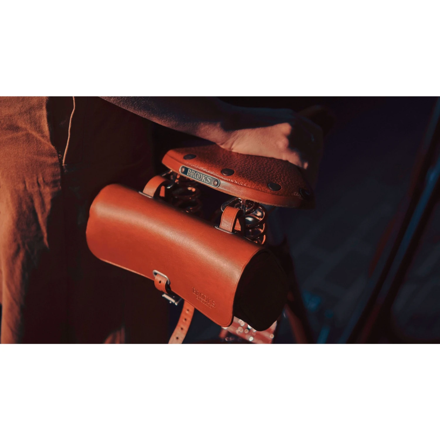BROOKS ENGLAND Brooks Challenge Leren Zadeltas Large 1.5L - Bruin 9 BROOKS ENGLAND Brooks Challenge Leren Zadeltas Large 1.5L - Bruin - Afbeelding 7