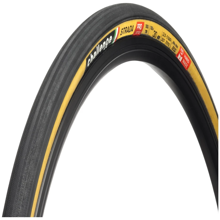 Challenge Strada Pro HCL Folding Tire - 30-622 - Black/tan 3 Challenge Strada Pro HCL Folding Tire - 30-622 - Black/tan