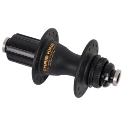Chris-king Chris King R45D Rear Hub - Centerlock - 12x142mm - Two Tone Black / Gold - Shimano HG 10
