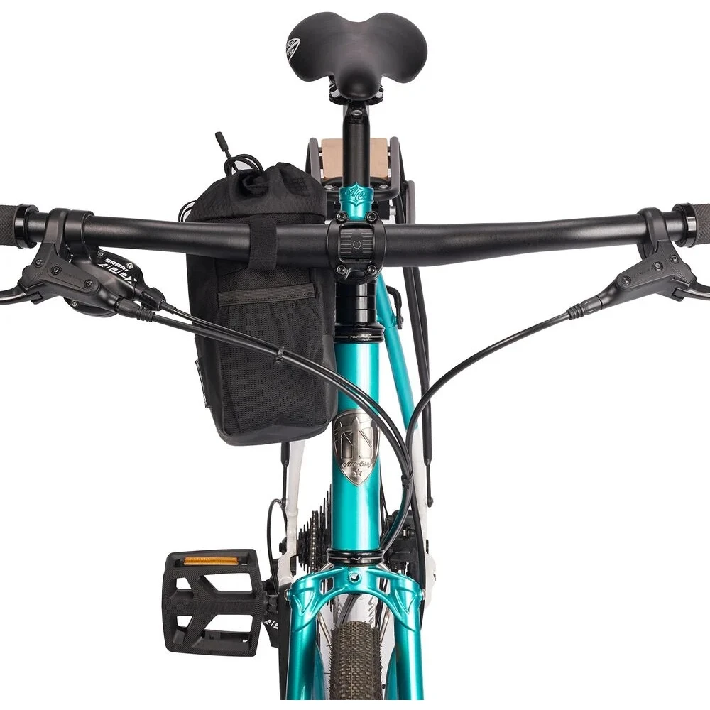 CHROME Doubletrack Feed Bag For Bar, Stem, Belt - Black 8 CHROME Doubletrack Feed Bag For Bar, Stem, Belt - Black - Afbeelding 6