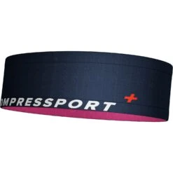 Compressport Free Hardloopriem - Mood Indigo/magenta -Fietsonderdelen compressport free belt mood indigo magenta 5 1498184