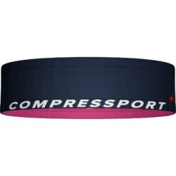 Compressport Free Hardloopriem - Mood Indigo/magenta -Fietsonderdelen compressport free belt mood indigo magenta 6 1498185