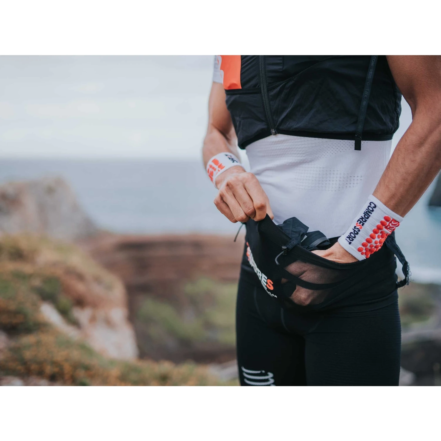 Compressport Free Pro Hardloopriem - Zwart 5 Compressport Free Pro Hardloopriem - Zwart - Afbeelding 3