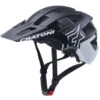 CRATONI AllSet Pro Helmet - Black-white Matt -Fietsonderdelen cratoni allset pro black white matt a 1351082