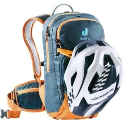 Deuter Attack 8 JR Protector Backpack - Arctic-mandarine -Fietsonderdelen deuter attack 8 jr protector backpack arctic mandarine 4 924483