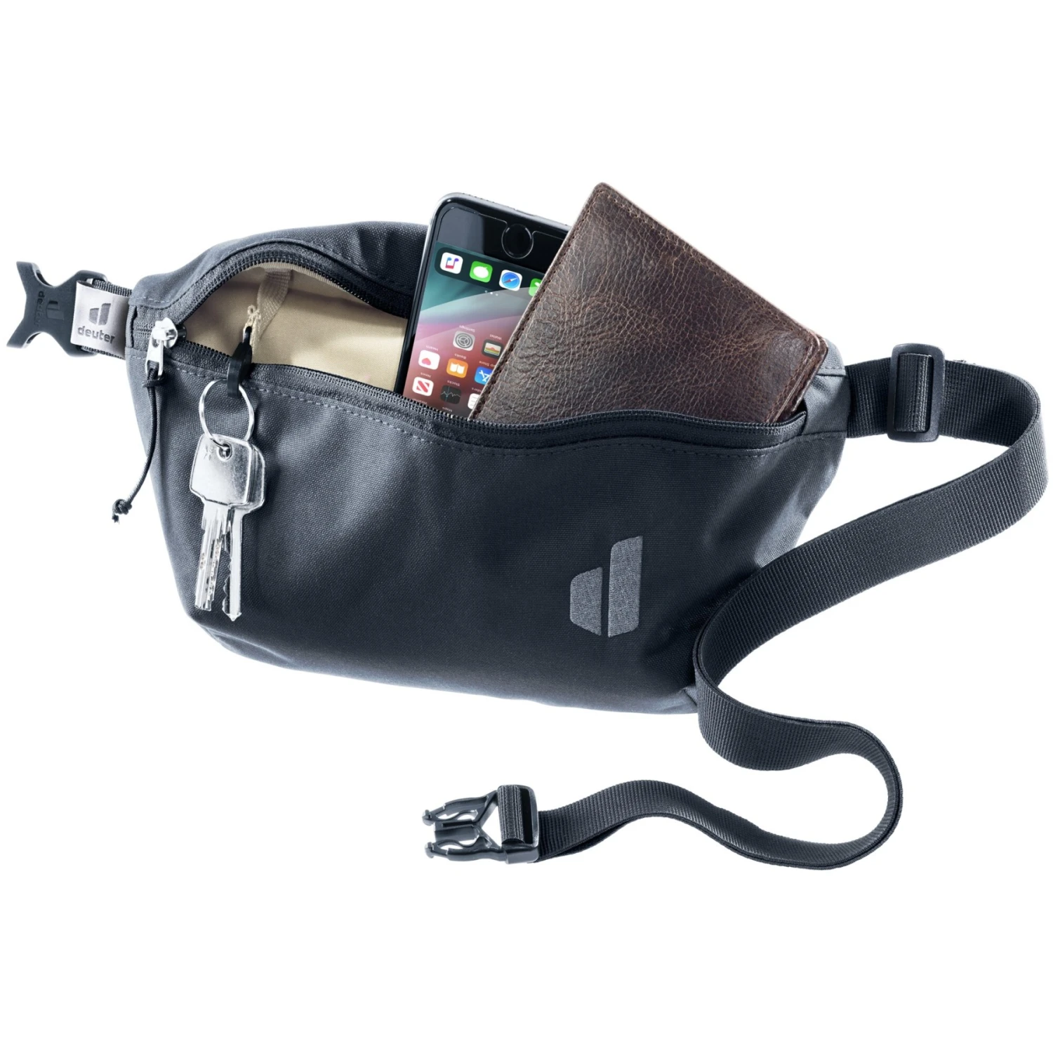 Deuter Avengo 1.5 Waistbag - Zwart 4 Deuter Avengo 1.5 Waistbag - Zwart - Afbeelding 2