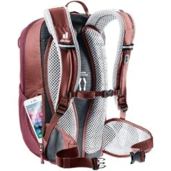 Deuter Bike I 18 SL Dames Fietsrugzak - Maron-caspia -Fietsonderdelen deuter bike 1 18 sl women bike backpack maron caspia 6 1439990