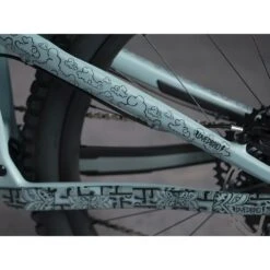 DYEDBRO Beschermfolie Voor Het Frame - Aotearoa - Black -Fietsonderdelen dyedbro rahmenschutz kit aotearoa black4 1003306