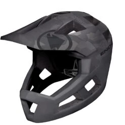 Endura SingleTrack Integraalhelm Kinderen/Jongeren - Camouflage Grey