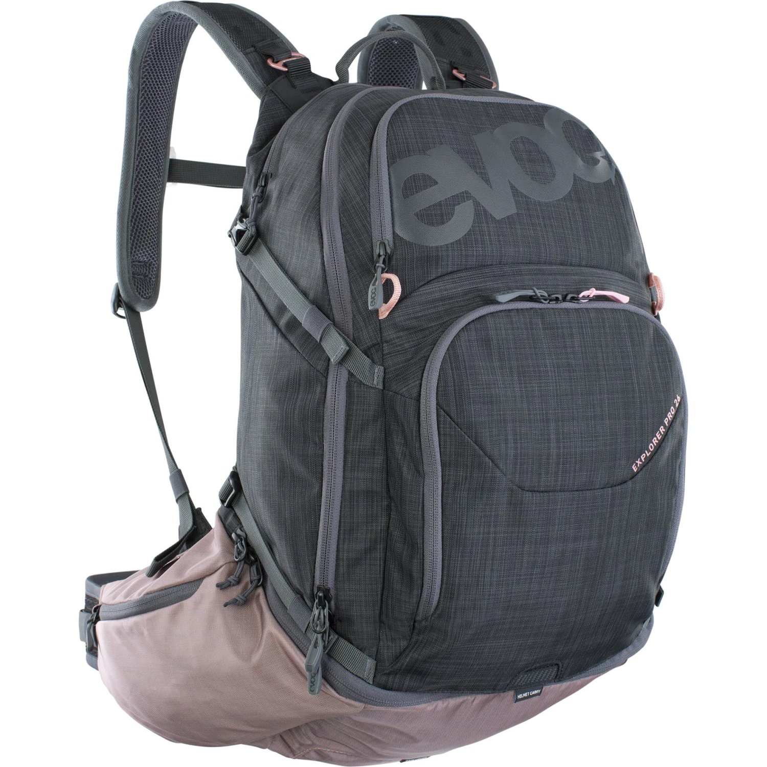 EVOC Explorer Pro Rugzak - 26 L - Carbon Grey / Dusty Pink 3 EVOC Explorer Pro Rugzak - 26 L - Carbon Grey / Dusty Pink